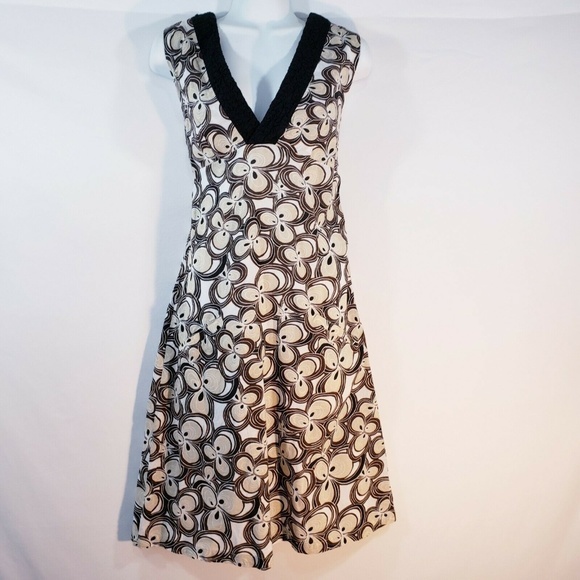 ALLEGRA‎ HICKS Designer Dress Size 4 Pocket Front V - Picture 6 of 8